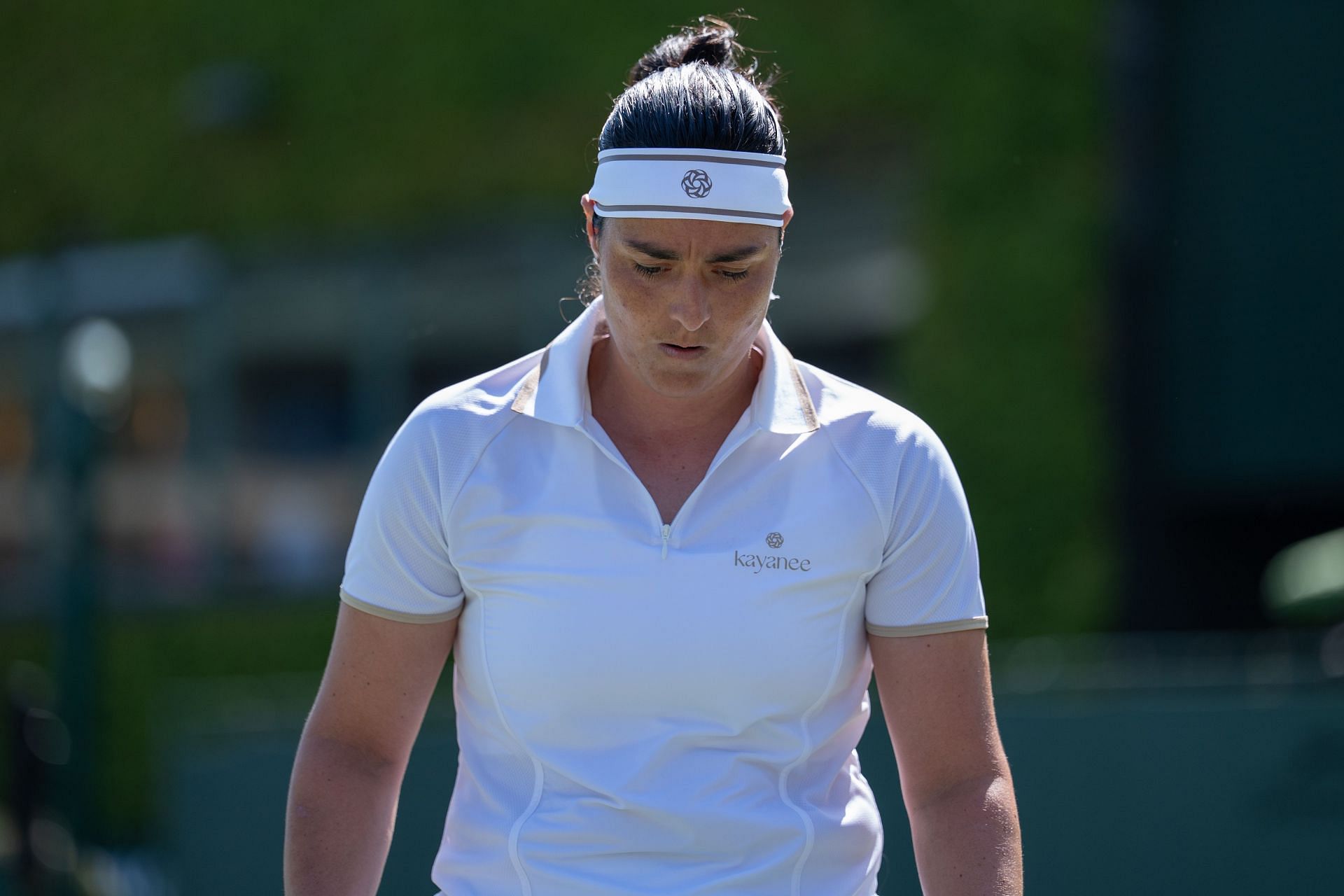 Ons Jabeur at Wimbledon 2025 (Photo by Marleen Fouchier/BSR Agency/Getty Images)